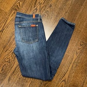 7 for all mankind skinny jeans
